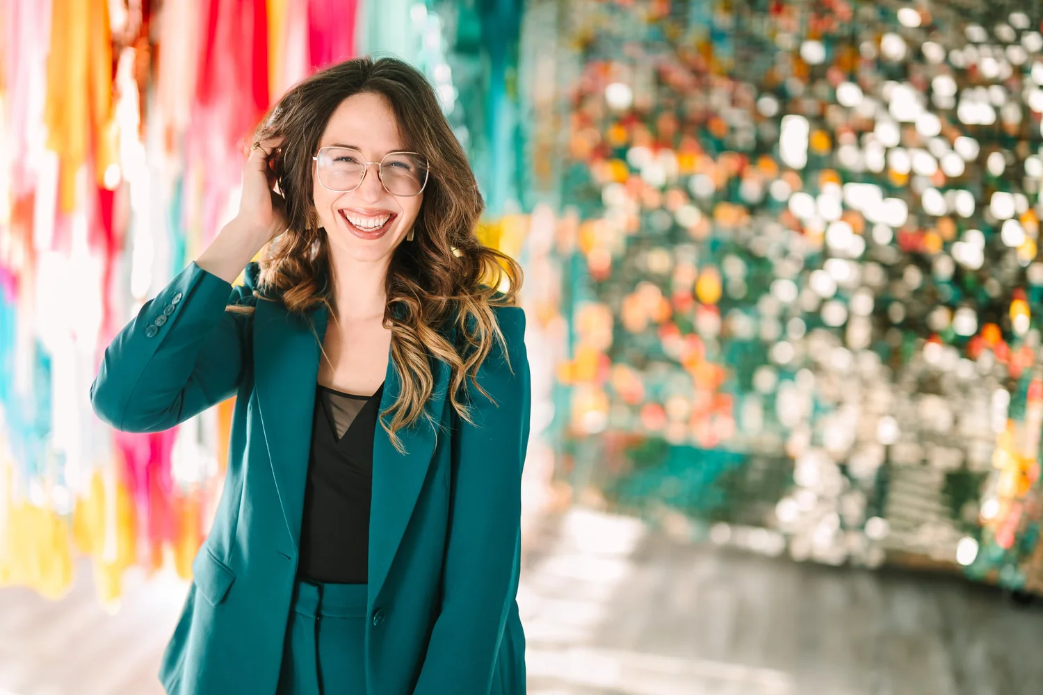 Katie Hyslop, Pittsburgh wedding photographer, photographed with her camera